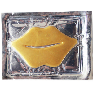 Vente en gros de coussinets à lèvres en vrac, masque à lèvres hydratant en Gel de collagène, marque privée, masque à lèvres hydratant coréen en cristal d'or 24K - Product Image 3
