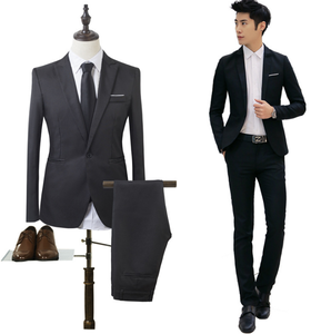 Produttore cinese all'ingrosso dei Nuovi uomini di affari di modo a due pezzi del Vestito abbigliamento Formale <span class=keywords><strong>pantaloni</strong></span> e top in magazzino - Product Image 1