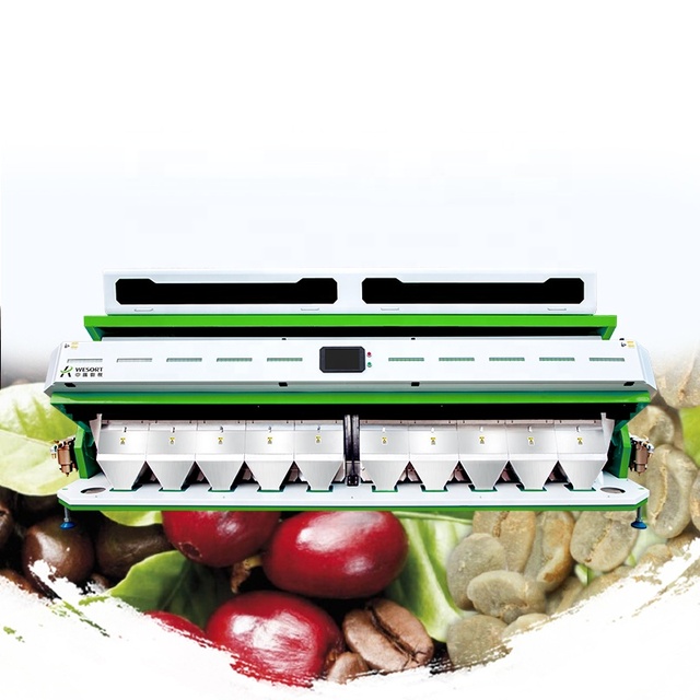 Factory Price Nut Peanut Coffee Bean Processing Machine/auto Sorting Machine on Sale ZRWS Color or Customized 9.5-11.5 Kw 1620kg