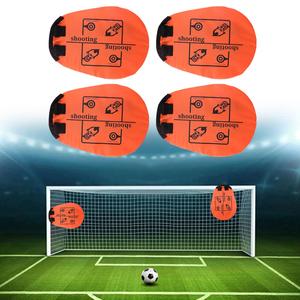Objetivo de fútbol duradero de 4 piezas para entrenamiento de tiro de fútbol accesorio de tiros libres - Product Image 5
