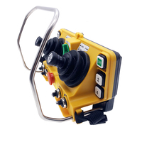 F24-60 + Industrielle universel sans fil grue telecrane pompes à béton joystick télécommande