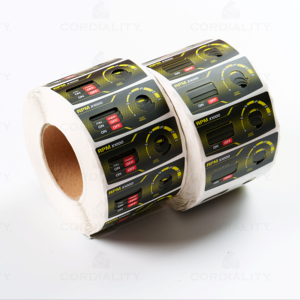 Tùy chỉnh sản phẩm công nghiệp Logo giấy nhãn Vinyl PVC Sticker <span class=keywords><strong>tag</strong></span> dính nhãn in ấn không thấm nước dầu-kháng bền nhãn - Product Image 4