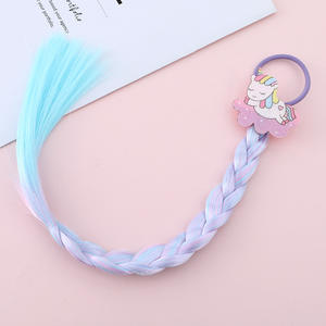 عصابات رأس ملونة للأطفال مناسبة للارتداء اليومي للفتيات الصغيرات من عمر <span class=keywords><strong>3</strong></span> إلى 10 سنوات، متوفرة بـ 7 أنماط - Product Image 5