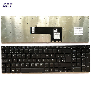 Clavier d'ordinateur portable noir authentique pour Sony Vaio SVF15 SVF152 SVF15E, clavier d'ordinateur portable SP, disposition espagnole, Teclado - Product Image 1