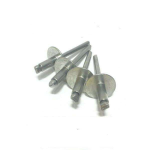 Remaches de brida grandes de 3/16 x 1/2, totalmente de acero inoxidable, modelo 68LF, paquete de 25/100 piezas - Product Image 1