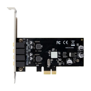 <span class=keywords><strong>Tarjeta</strong></span> <span class=keywords><strong>de</strong></span> Sonido Interna PCIe <span class=keywords><strong>X1</strong></span> SE-CM6646A-2CH <span class=keywords><strong>de</strong></span> Doble Canal HD con Reducción <span class=keywords><strong>de</strong></span> Ruido AI, en Stock - Product Image 2