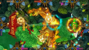 Échantillon <span class=keywords><strong>gratuit</strong></span> Jeu <span class=keywords><strong>d</strong></span>'adresse Mini table à poissons Machine <span class=keywords><strong>d</strong></span>'amusement Cabinet King of Treasures - Product Image 4