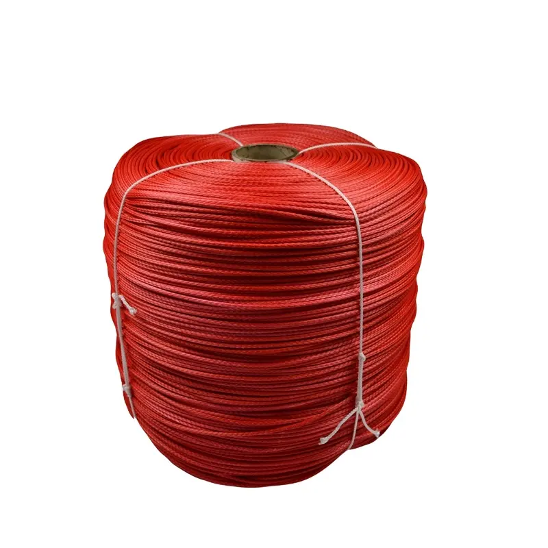 JINLI 16 fios trançados 4mm UHMWPE Material embalagem corda
