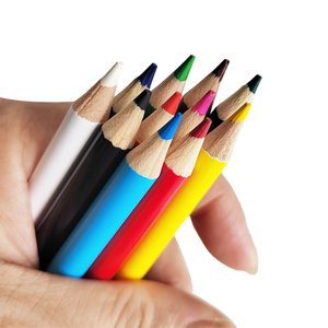 Papelería escolar, gran oferta, 12 Uds., juego de lápices de colores de madera para pintar para niños, juguete educativo - Product Image 1