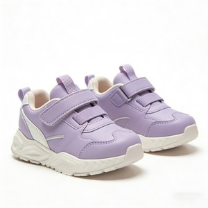 Scarpe da ginnastica all'ingrosso per <span class=keywords><strong>bambini</strong></span> e ragazzi, scarpe sportive casual leggere in PU per la scuola con cinturino alla caviglia - Product Image 2