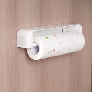 Porte-serviettes en papier magnétique G2, sans perçage, double fixation, stable, robuste, ABS, installation facile pour la cuisine, le réfrigérateur, le mur, l'<span class=keywords><strong>armoire</strong></span>, l'organisation - Product Image 5