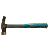 Alta Calidad 45 # Martillo de Garra de Acero con Revestimiento de Plástico, Herramienta Manual, Martillo Doméstico