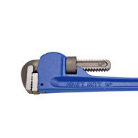 Clé à pipe industrielle en acier au carbone de qualité supérieure, à cliquet, à mâchoires dentelées, de 8 à 48 pouces, mesure métrique, OEM, MAXSUN AJ01200