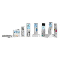 Control Remoto Universal CHUNGHOP L-1201 Serie Negra con Botones Suaves para Personas Mayores