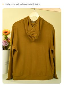 ผู้ผลิตเสื้อผ้าคุณภาพใหม่ รับสกรีนโลโก้ เสื้อฮู้ดแขนยาว คอกลม เสื้อฮู้ดผู้ชาย - Product Image 4