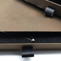 Tiroir à bijoux en papier kraft durable personnalisé en usine Prix compétitif Emballage cadeau laminé mat en relief