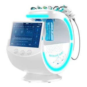 7IN1 Multifunction Smart Ice Blue Spa Use Peeling And Water Jet Beauty device skin rejuvenation skin analysis