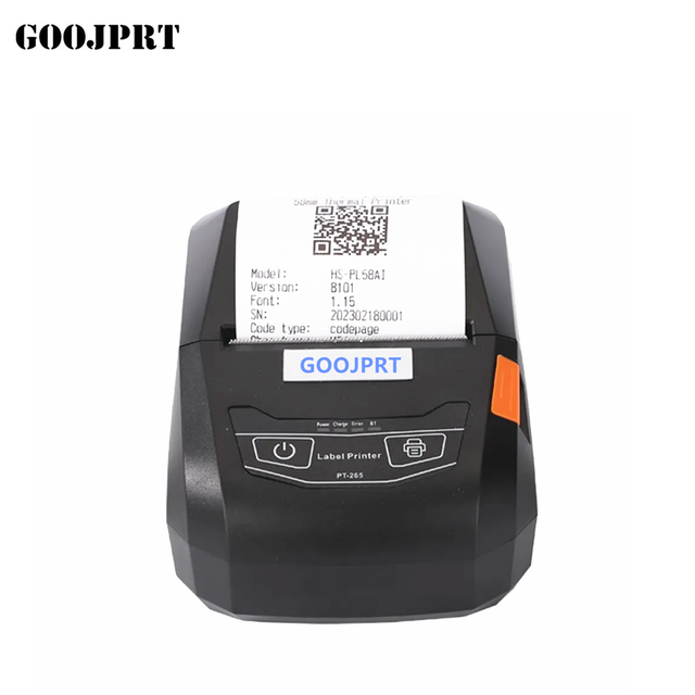 PT-265 Inkless Mini Printer Pocket Handheld Thermal Printer Machine for Label Printing