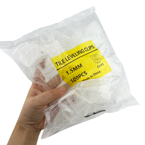 Clips <span class=keywords><strong>de</strong></span> nivellement <span class=keywords><strong>de</strong></span> carreaux réutilisables en plastique, 1.5MM, 100 pièces, entretoises pour l'installation <span class=keywords><strong>de</strong></span> carreaux <span class=keywords><strong>de</strong></span> sol et <span class=keywords><strong>de</strong></span> mur, pour la construction et la rénovation <span class=keywords><strong>de</strong></span> la maison - Product Image 6
