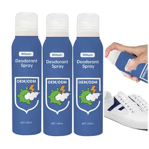 Nuevo diseño de alta larga duración eliminador de olores en aerosol Deo aerosol personalizado ODM zapato desodorante spray 200ml proveedor de fábrica