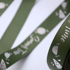 Rollo de Cinta de Grosgrain de Doble Cara con Borde de Alambre para Envolver Regalos, Venta al Por Mayor - Product Image 3