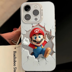 Diseñador de dibujos animados UV impreso IMD Coque funda de teléfono para iPhone 7 8 XR XS 11 12 13 Mini 14 15 16 17 Pro Max Material de TPU duradero - Product Image 1