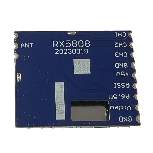 FPV 5.8G Wireless Mini Audio Video Receiver Module Boscam RX5808 SMA-F Interface 1 Year Warranty Frequency Phase Lock Analog AV