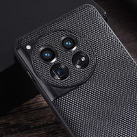 Étui de téléphone portable en TPU souple en nylon à texture carbone de luxe pour OnePlus 12 11 Pro 10T 9T 8T