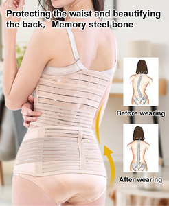 <span class=keywords><strong>Faja</strong></span> Postparto 3 en 1 <span class=keywords><strong>para</strong></span> <span class=keywords><strong>Mujer</strong></span>, Cinturón de Control Abdominal, <span class=keywords><strong>Faja</strong></span> Pélvica, Prenda Moldeadora <span class=keywords><strong>para</strong></span> Recuperación Postparto - Product Image 4
