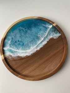 Bandejas de Madera y Resina de Primera Calidad que Ofrecen una Combinación de Durabilidad y Atractivo Decorativo para la Celebración de Eventos en el Hogar - Product Image 2