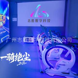 Vélo de spinning interactif intelligent pour l'extérieur avec IA, simulation de cyclisme en scène réelle sur grand écran pour le fitness et le sport - Product Image 2