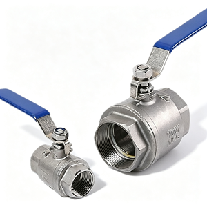 Robinet à bille en acier inoxydable SS304, filetage NPT femelle, passage complet, pour eau et gaz, avec levier d'arrêt, résistant à la corrosion, utilisation durable - Product Image 4