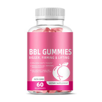 Bestseller Gummies pour femmes Curve Gummies BBL Gummies Végétarien Sans OGM Complément alimentaire Complément raffermissant pour les fesses