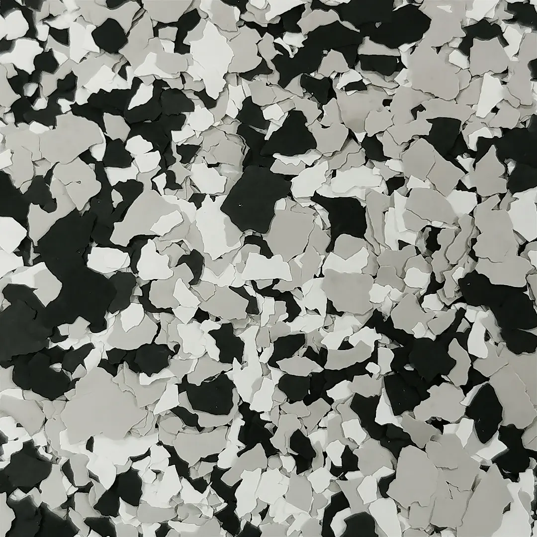 Mixed Color Vinyl Flake Chips for Garage Floor Coating