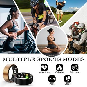 Bague Intelligente Personnalisable R11M avec Suivi de Fréquence Cardiaque, Batterie Rechargeable et Plus de 100 Modes Sportifs – Modèle Exclusif Transfrontalier - Product Image 3