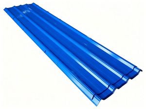 Tôles de toiture en <span class=keywords><strong>acier</strong></span> ondulé prélaqué Z90 Z275, calibre 22, 26, 28, vertes - Product Image 4