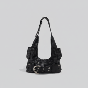 New Fashion Women's Light Lady Bucket Design PU Hobo <b>Bags</b> Elegant Women's Purses - Product Image 1