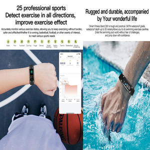 Montre connectée C60 Sport Thermomètre Reloj Inteligente Fréquence cardiaque Montre intelligente Android Silicone Homme Femme Bracelet AMOLED - Product Image 6