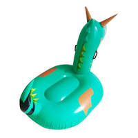 Flotteur de piscine en PVC personnalisé pour adultes - Radeau flottant gonflable et île en forme de dragon 175x90x110cm