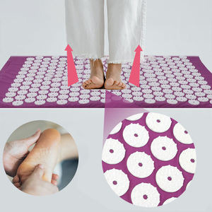 Tapis de yoga d'acupression, coussin applicateur Kuznetsov, oreiller de massage Sensi avec aiguilles et picots, masseur de pieds, fitness, Pilates - Product Image 3