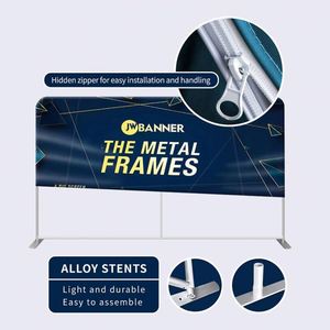 Estructura de Aluminio con Tela Premium, Fácil de Montar, Exhibidor Publicitario Rápido para Ferias Comerciales, Banner para Exposiciones - Product Image 2