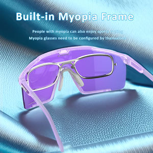 نظارات شمسية رياضية واقية للعين مضادة للضباب بتقنية النانو، نظارات واقية للغولف والجري والقيادة في الهواء الطلق، نظارات ركوب الدراجات رياضية فوتوكرومية من البولي كربونات - Product Image 5