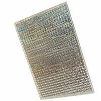 Panneau de séparation translucide en verre texturé cristal prismatique, à réfraction étincelante, pour restaurant, hôtel, hall d'entrée