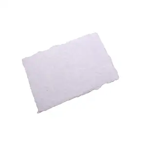 백색 Deckle 가장자리 종이를 만드는 결혼식 안내장 봉투 카드에 사용되는 탄 Deckle 가장자리 면 넝마 Handmade 종이 200 Gms