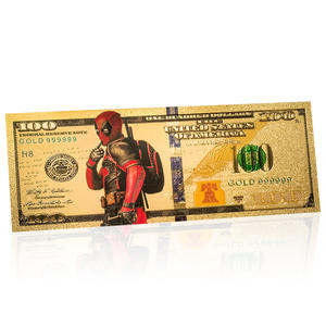 Superhelden Marvel-Filme Gedenk-Goldfolien-Banknoten zum Sammeln - Product Image 2