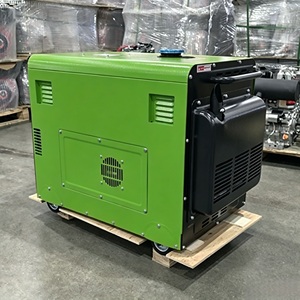 Direktvertrieb Geräuscharmer Mini-Dieselgenerator 10KW 12KVA Mobiler Luftgekühlter Haushalts- und Outdoor-Notstromgenerator - Product Image 3