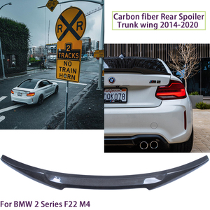 สปอยเลอร์หลังคาร์บอนไฟเบอร์ทรง M4 สำหรับรถยนต์ BMW ซีรีส์ 2 รุ่น F22 Coupe/F23 Convertible/M2 F87 M4 ปี 2014-2020 - Product Image 2