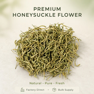 Flores <span class=keywords><strong>de</strong></span> Madreselva Secas Premium 100% Naturales (Lonicera Japonica) para <span class=keywords><strong>la</strong></span> Salud Inmunológica y <span class=keywords><strong>de</strong></span> <span class=keywords><strong>la</strong></span> Piel, Té Herbal a Granel para Eliminar <span class=keywords><strong>la</strong></span> Caloridad - Product Image 1