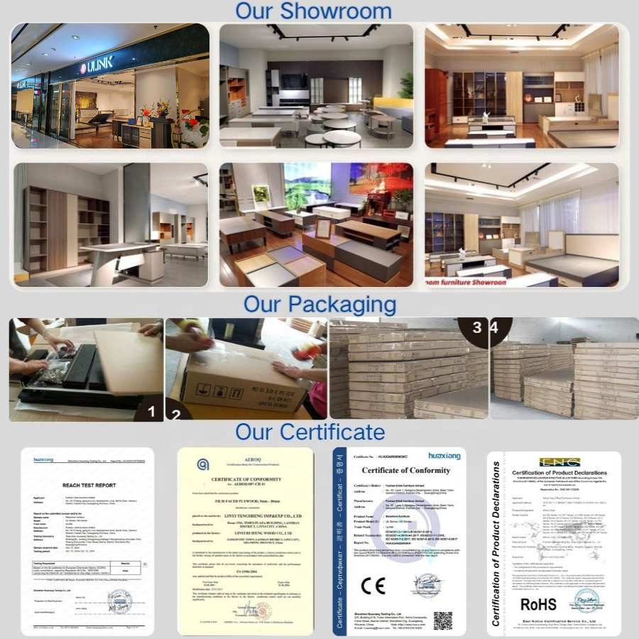 wood table office modular