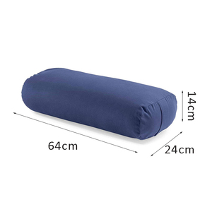 Coussin de yoga rectangulaire en coton biologique écologique, coussin de yoga en gros pour femmes enceintes, grand coussin de yoga - Product Image 2